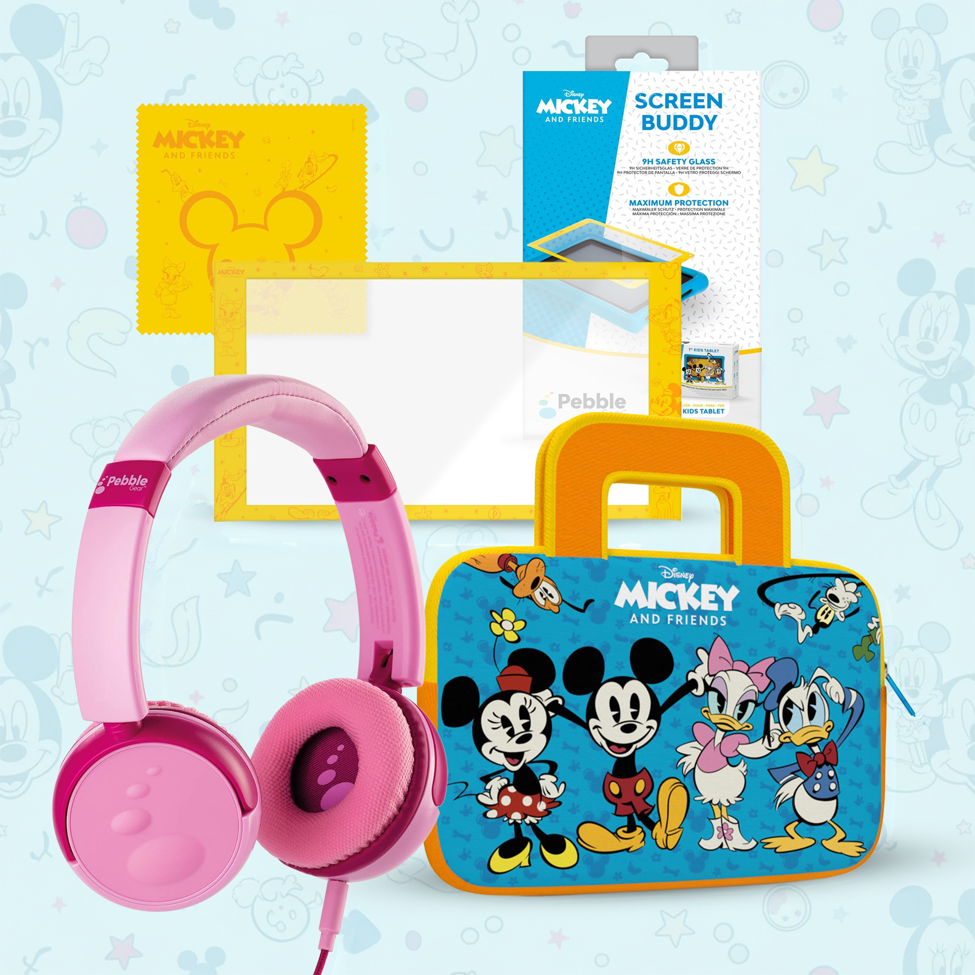 Disney Kids Accessories Bundle for Tablet