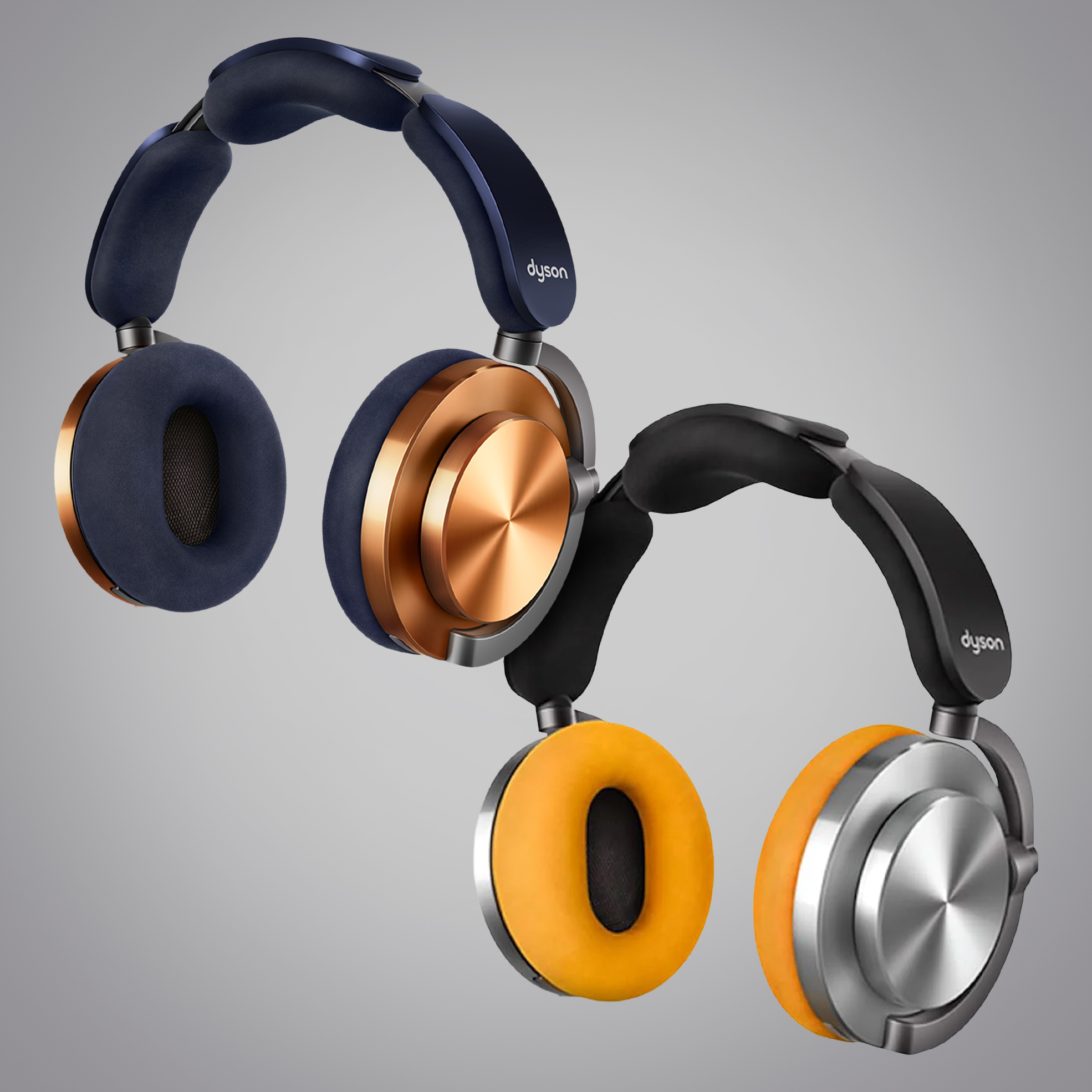 OnTrac™ Copper or Aluminium Row Headphones (Model: WP02)