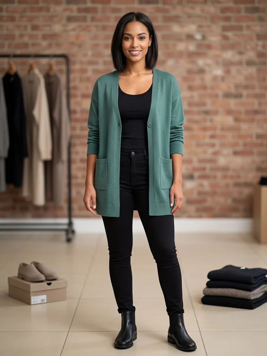 52% off on Zush Ladies Cashmere Blend Cardigan | OneDayOnly
