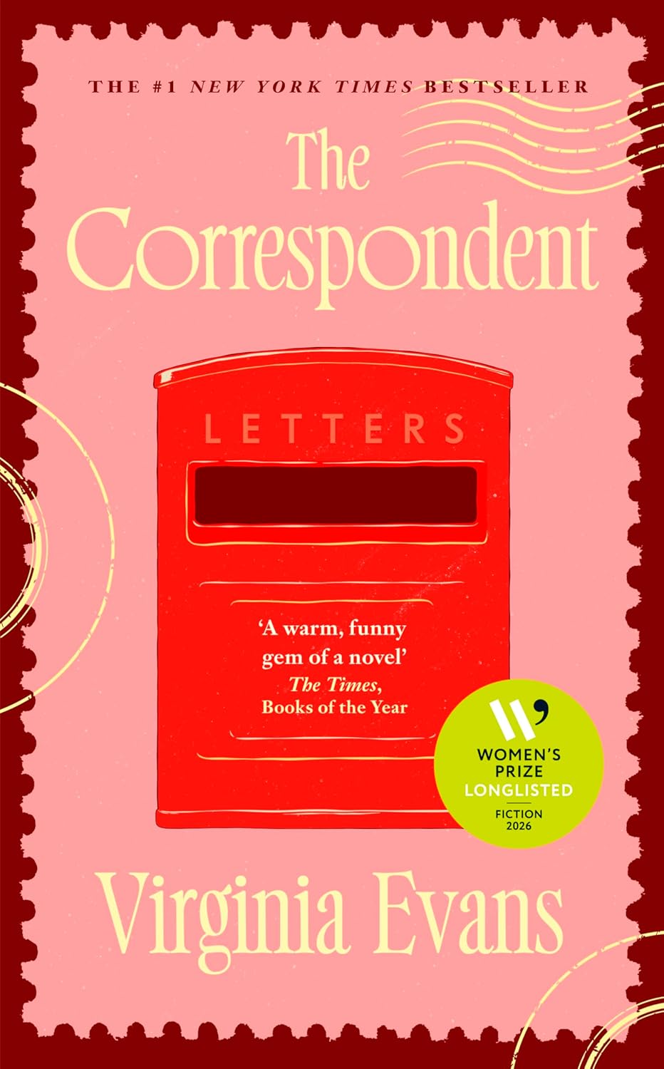 Virginia Evans The Correspondent: Longlisted for the Women’s Prize for Fiction 2026 (Hardcover) — R299 on OneDayOnly (was R450)