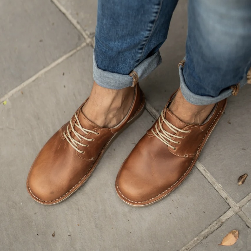 Men's Padded Walnut Vellies