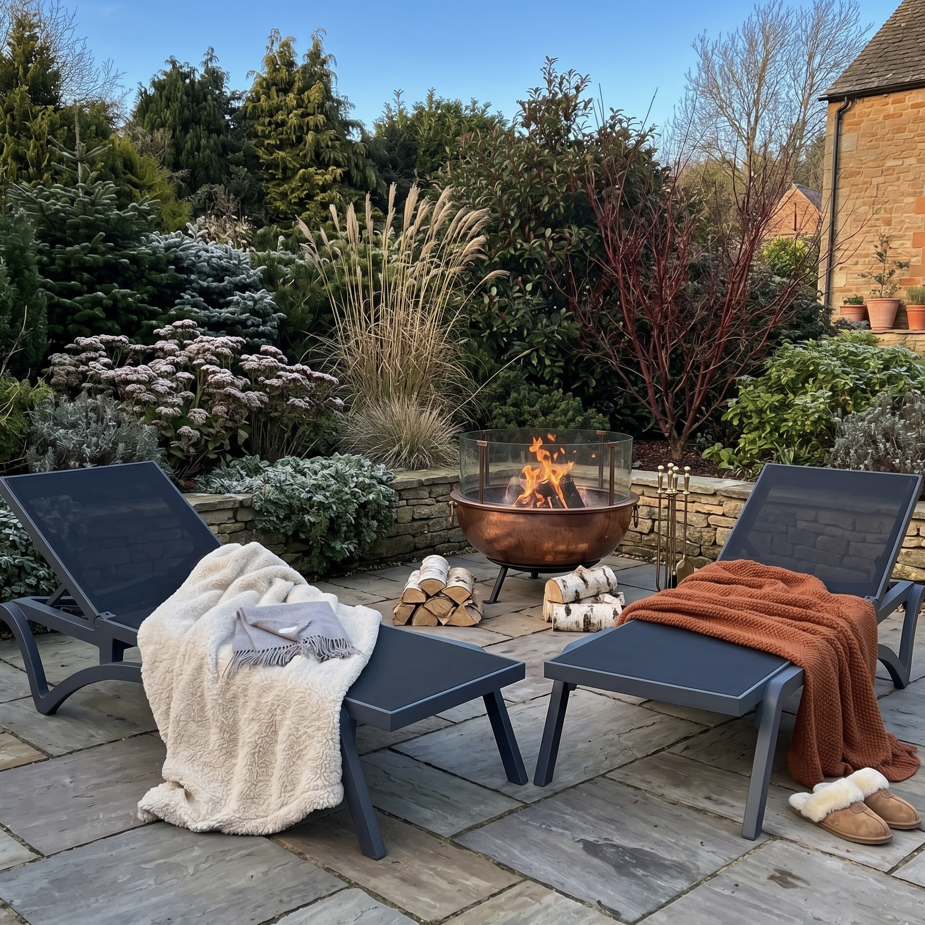 2x Outdoor Pacific Sun Loungers