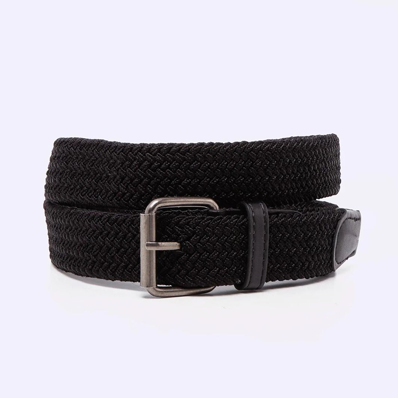 DailyLoops Unisex Black Large Stretch Braided Belt — R99 on OneDayOnly (was R200)