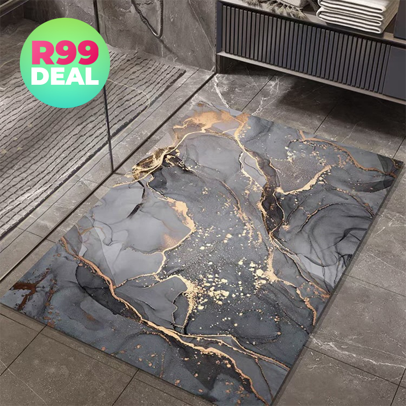 Absorbent Non-Slip Bath Mat