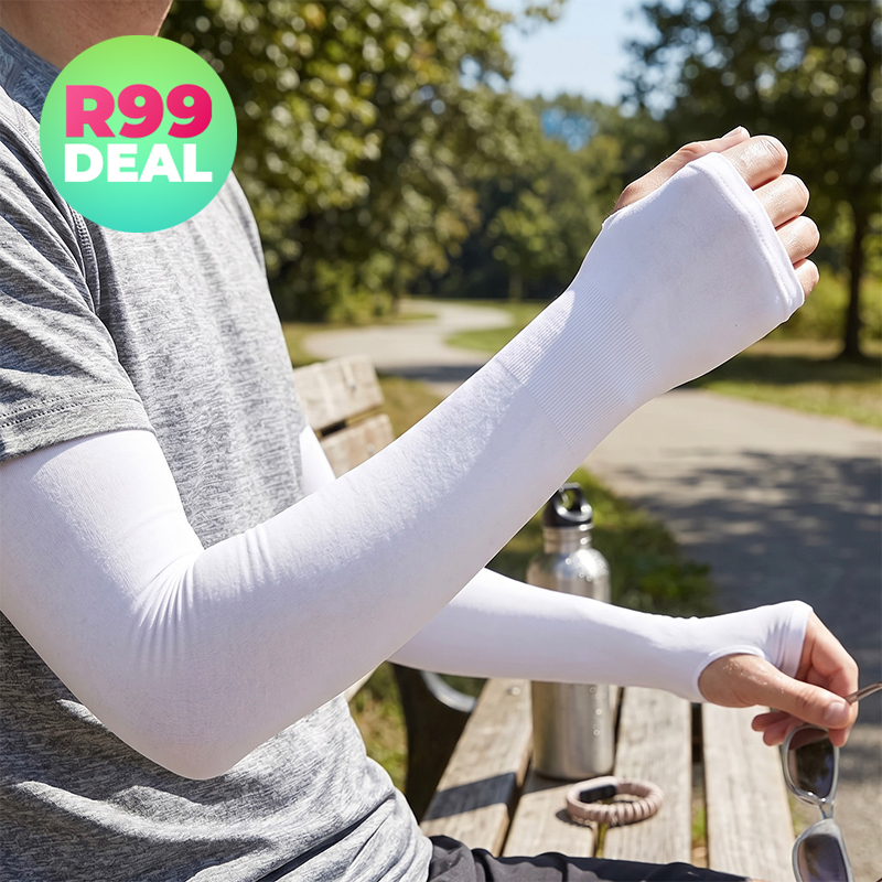 CoolingPro 2x Pairs of Cooling UV Protection Arm Sleeves — R99 on OneDayOnly (was R200)