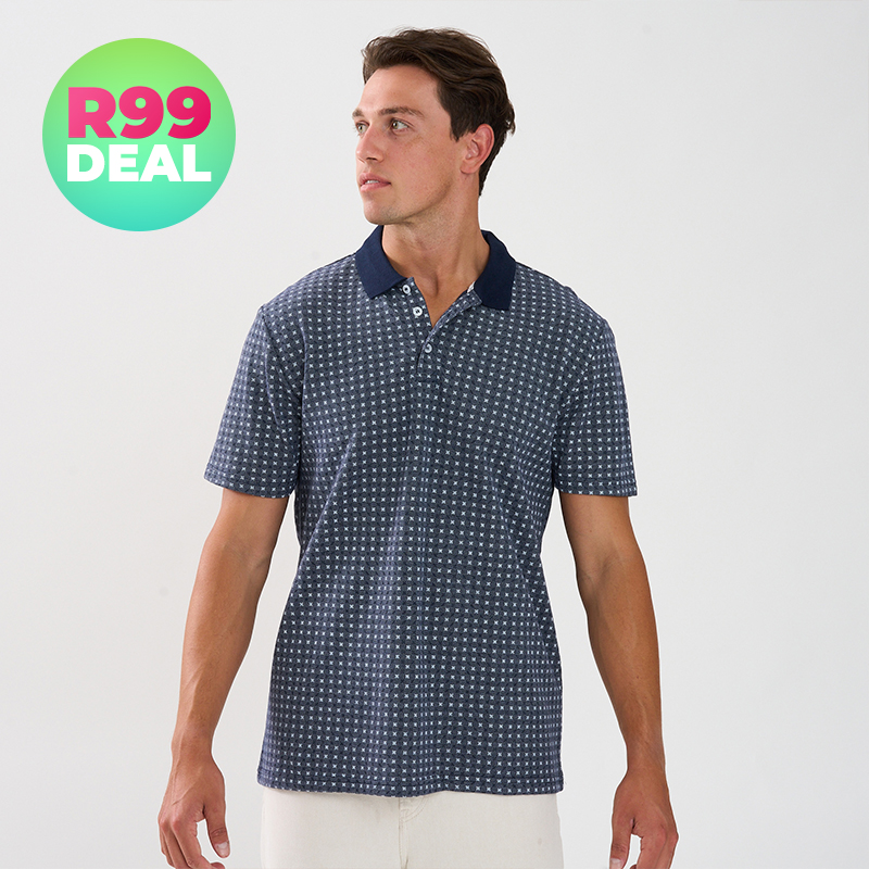 Men's PK Printed Golfer