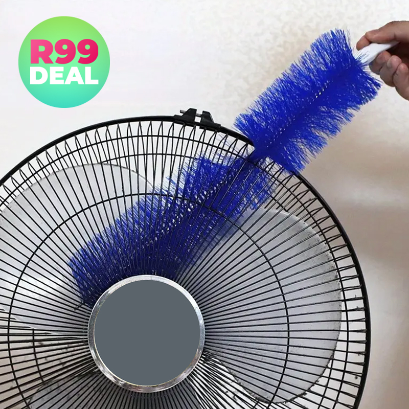 2x Bendable Fan Dust Remover Brushes