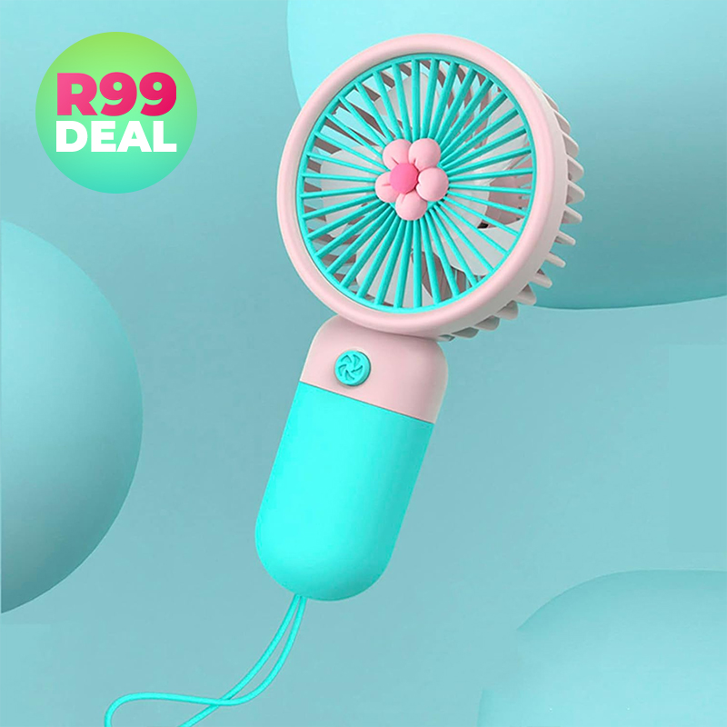 USB Handheld Mini Fan with Stand