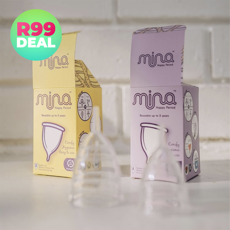 Mina Menstrual Cup — R99 on OneDayOnly (was R170)