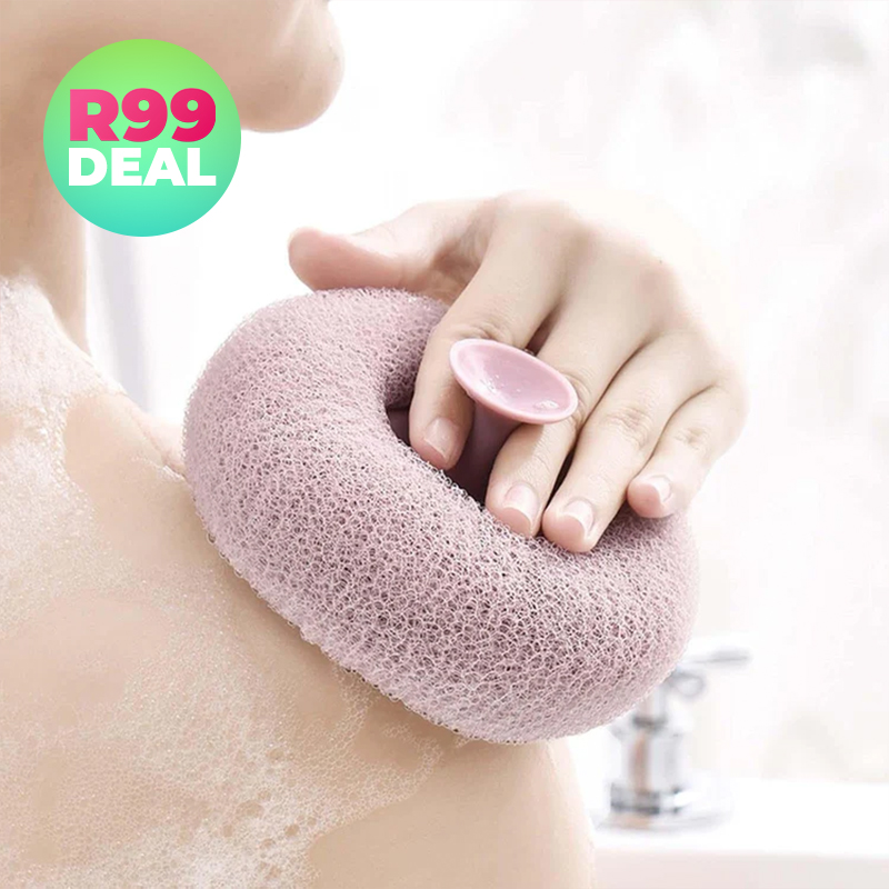 Beauty Babez 2x Exfoliating Body Scrubbers with Suction Cups — R99 on OneDayOnly (was R340)