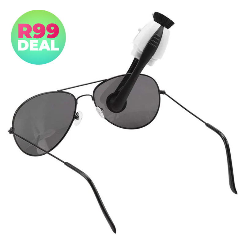 Clip Wise 2x or 4x Dual Action Microfibre Glasses Cleaners — R99 on OneDayOnly (was R450)