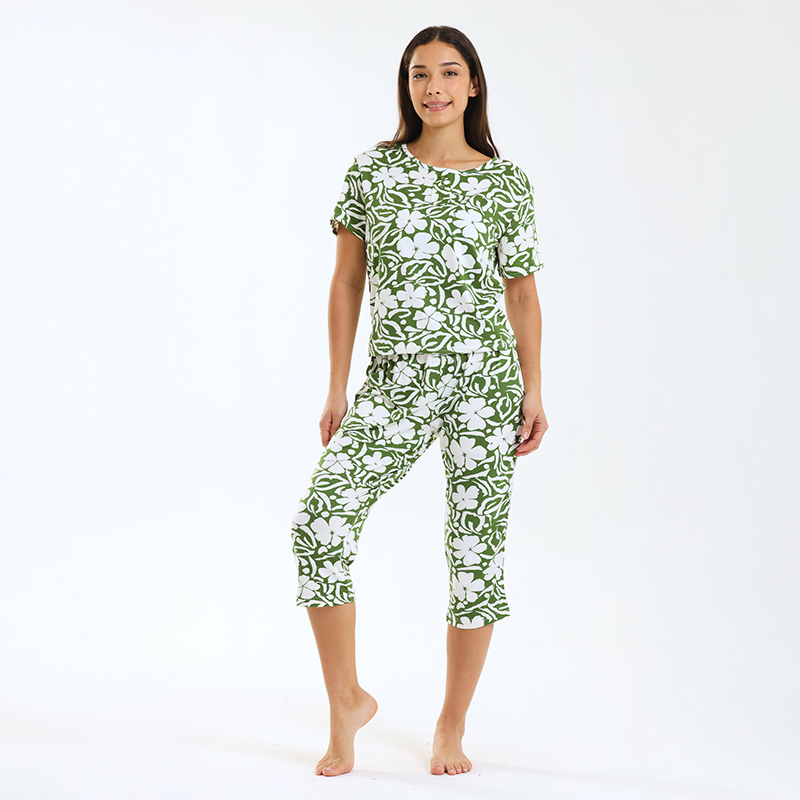 Ladies 2-Piece 3/4 Sleepwear Set