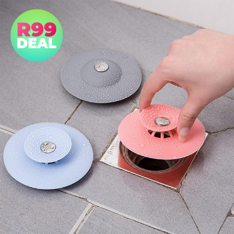 DrainGuard 4x Silicone Drain Hair Catchers — R99 on OneDayOnly (was R350)