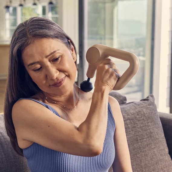Theragun Relief Massage Gun in Sand Colour