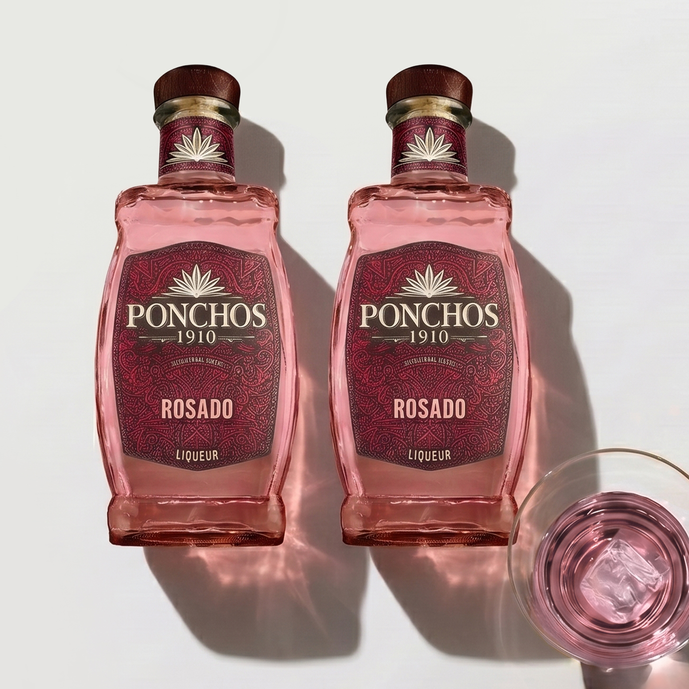 2x 750ml Rosado Tequila