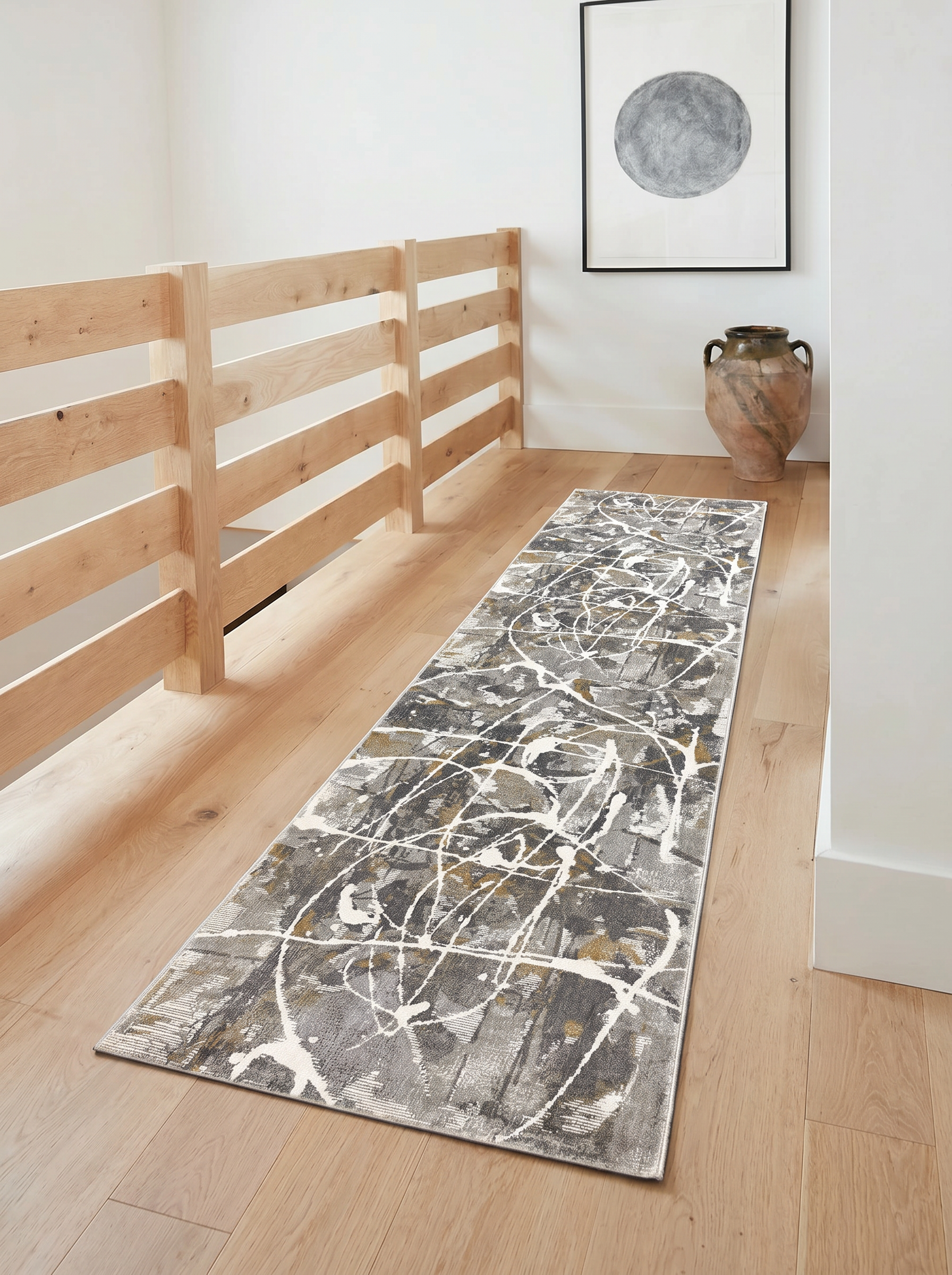Artistic Abstract Runner