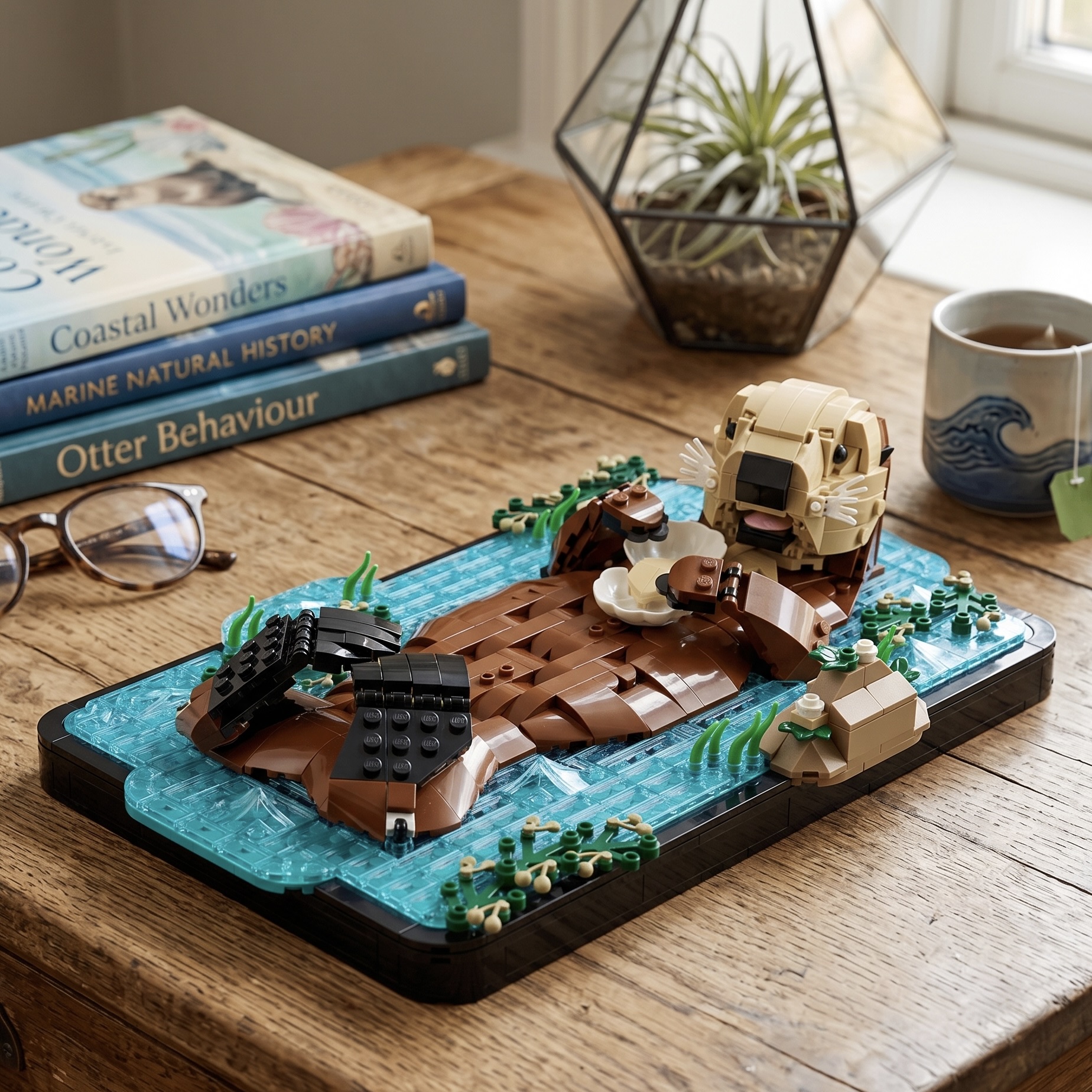 1234-Piece Floating Sea Otter