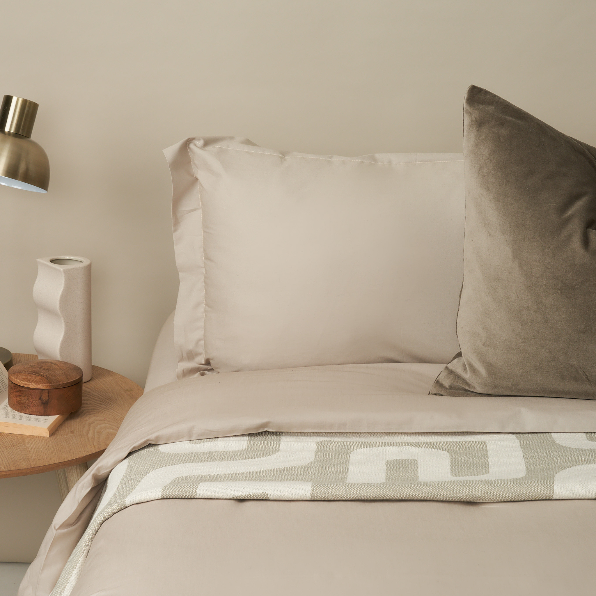 200TC Polycotton Standard or Oxford Percale Duvet Cover