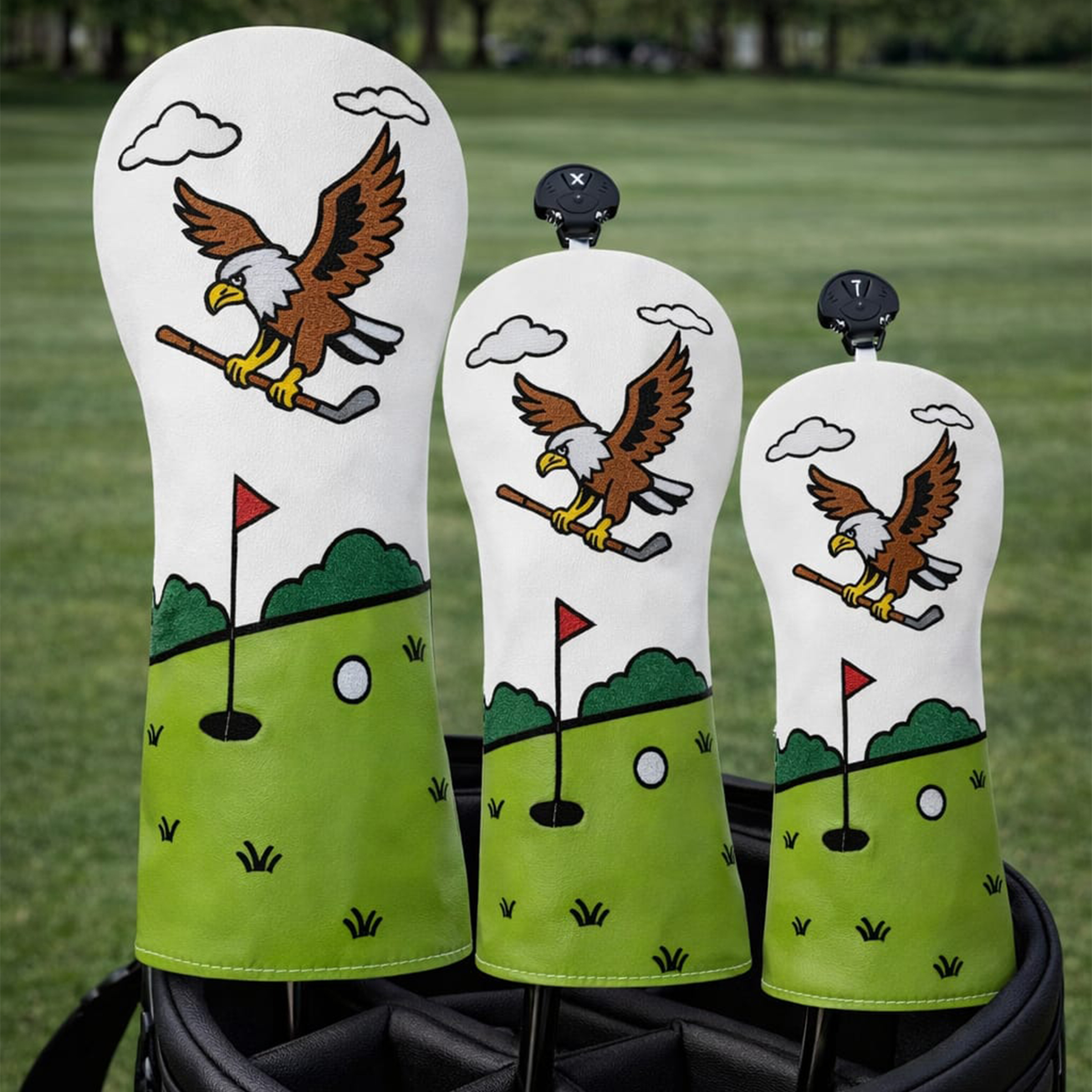 Wood Golf Club Cover Set