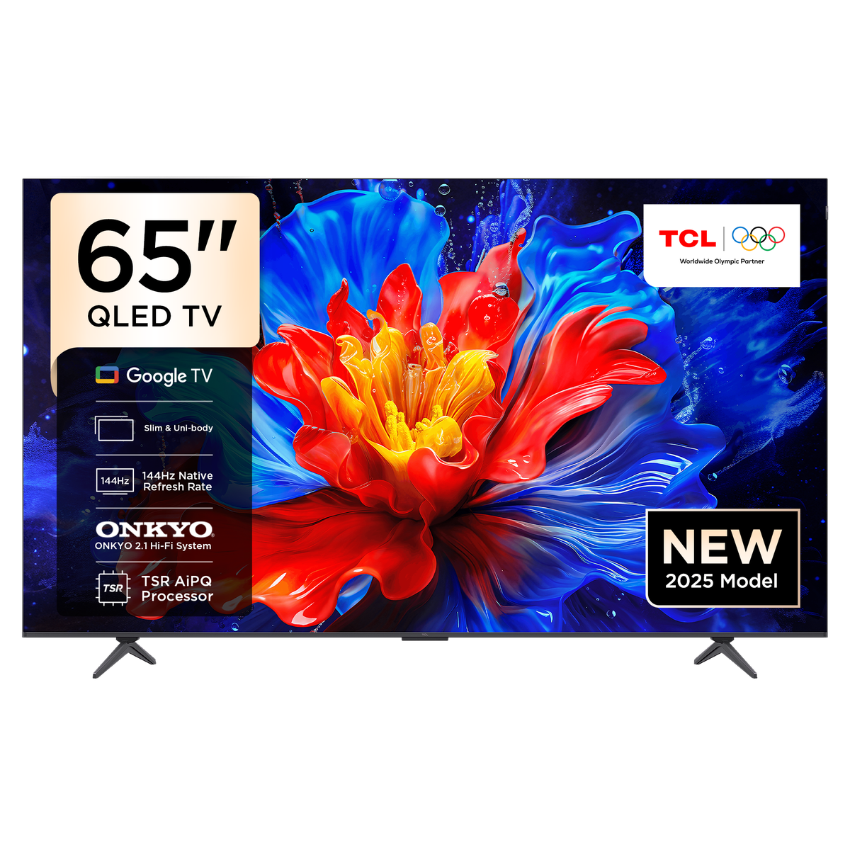 65” 4K QLED UHD Google Smart TV (Model: 65P8K)