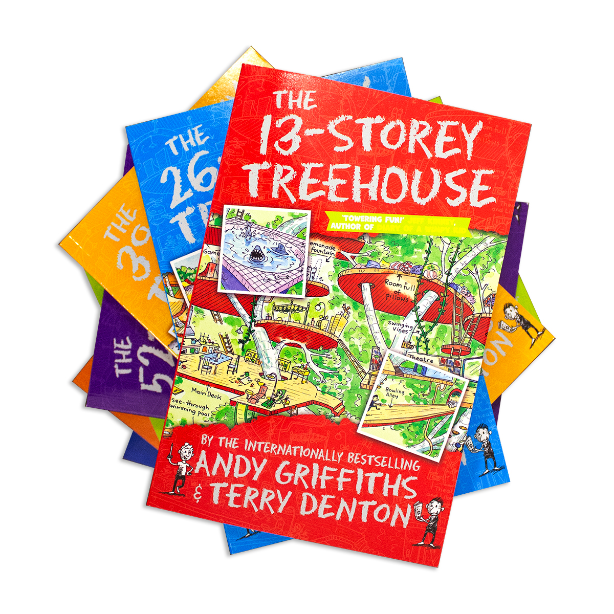 Andy Griffiths Treehouse Collection (7 Books) — R629 on OneDayOnly (was R1610)