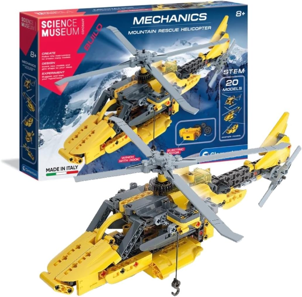 Mechanics Mountain Rescue Helicopter