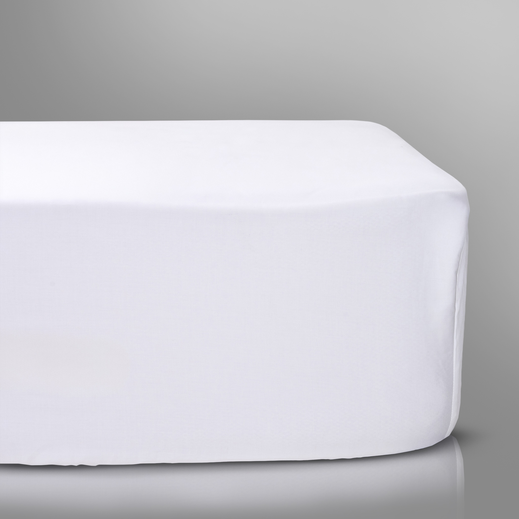 300TC Egyptian Cotton Sateen Fitted Sheet