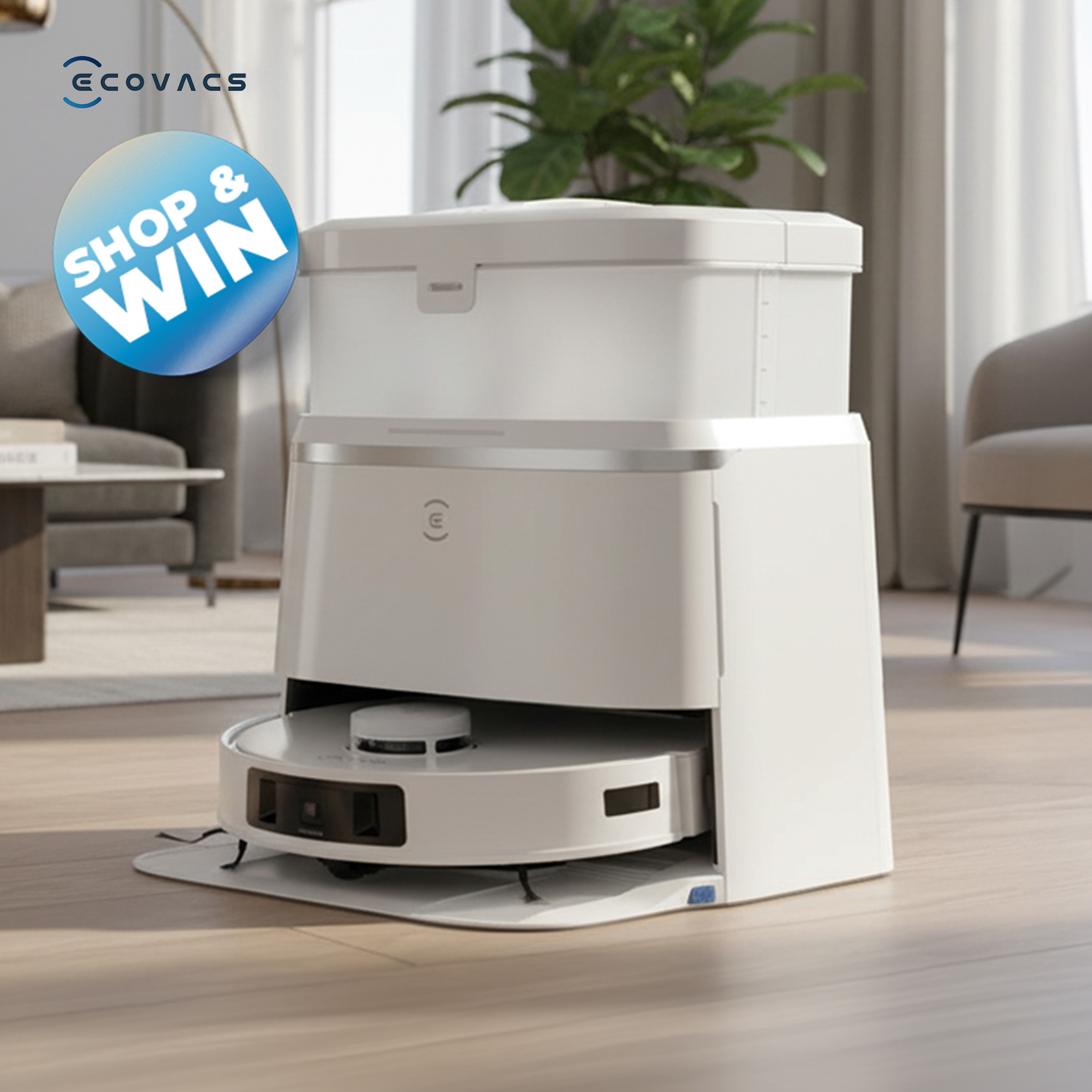 DEEBOT T30 PRO OMNI Robot Vacuum Cleaner and Mop