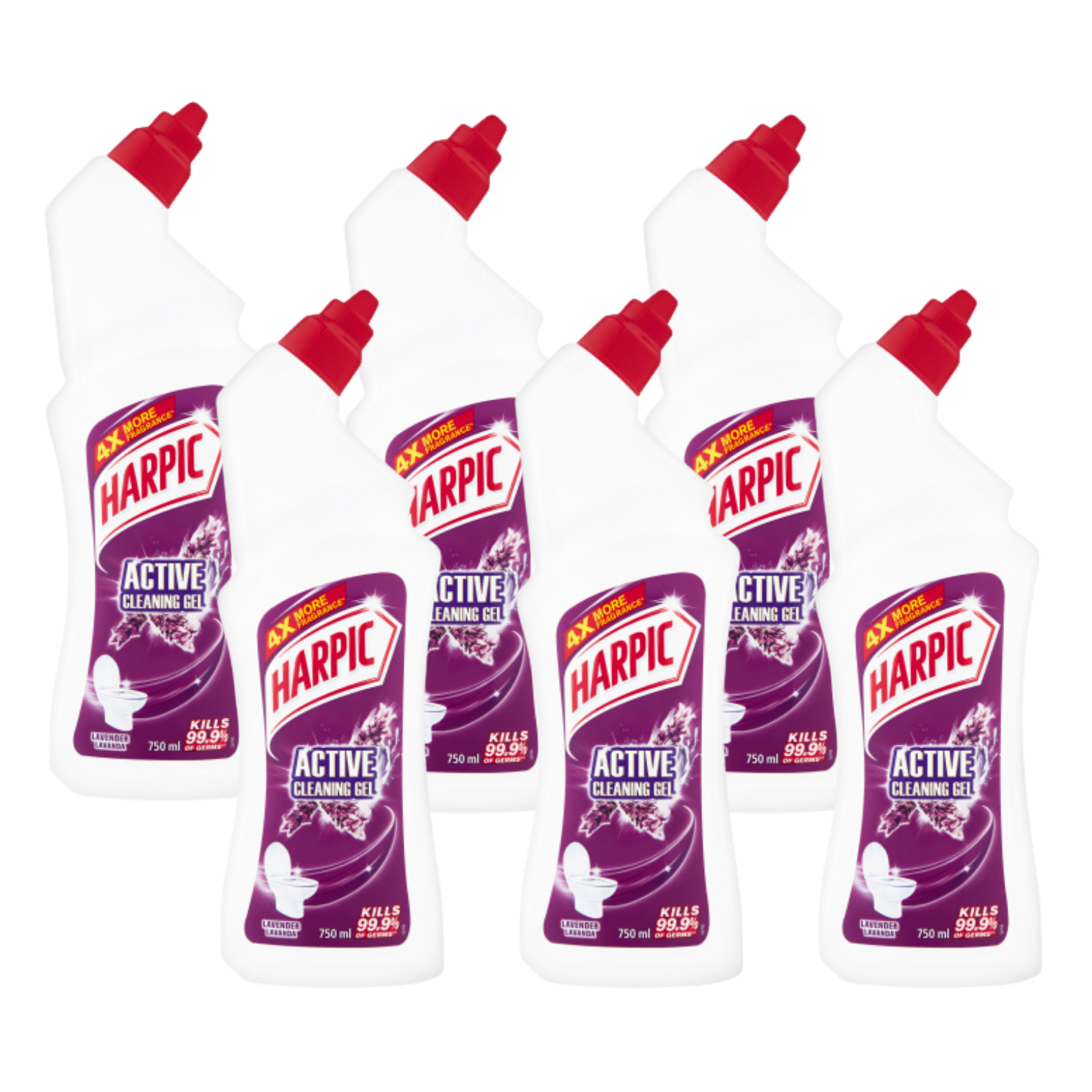 CELBIC Clear up gel & Washing foam セット 13% off on Harpic 6x 750ml Active Cleaning Gels | OneDayOnly