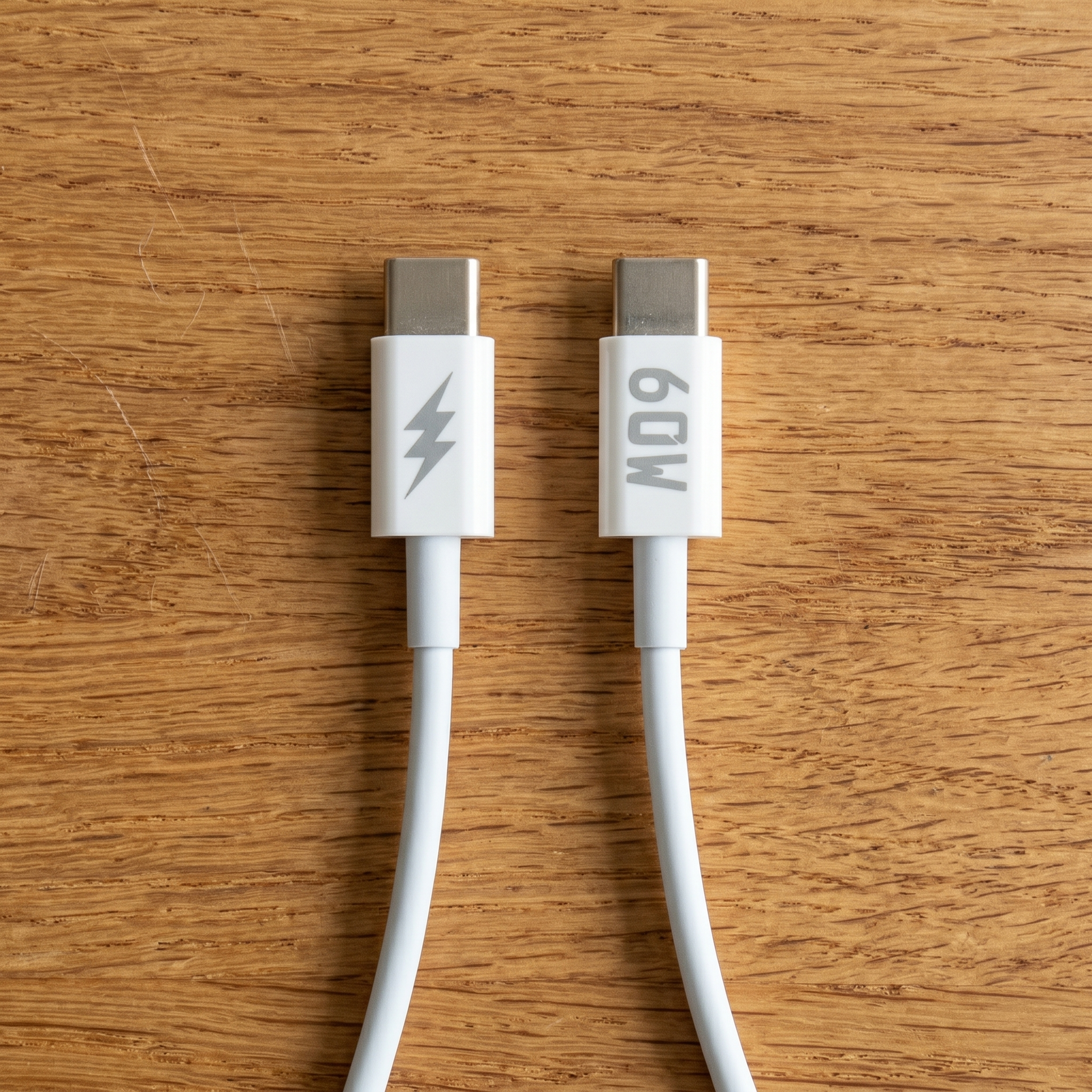 2x Fast Charge Type-C to Type-C Cables