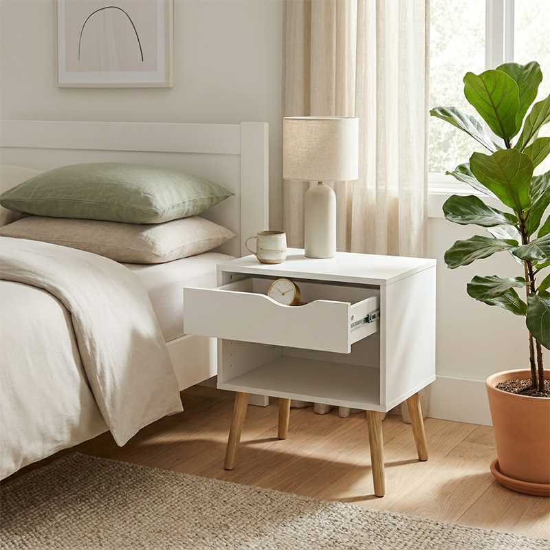 Premium Side Table with Drawer