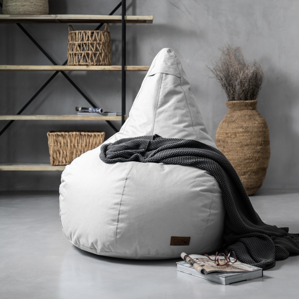 Indoor and Outdoor Pear-Shaped Bean Bag