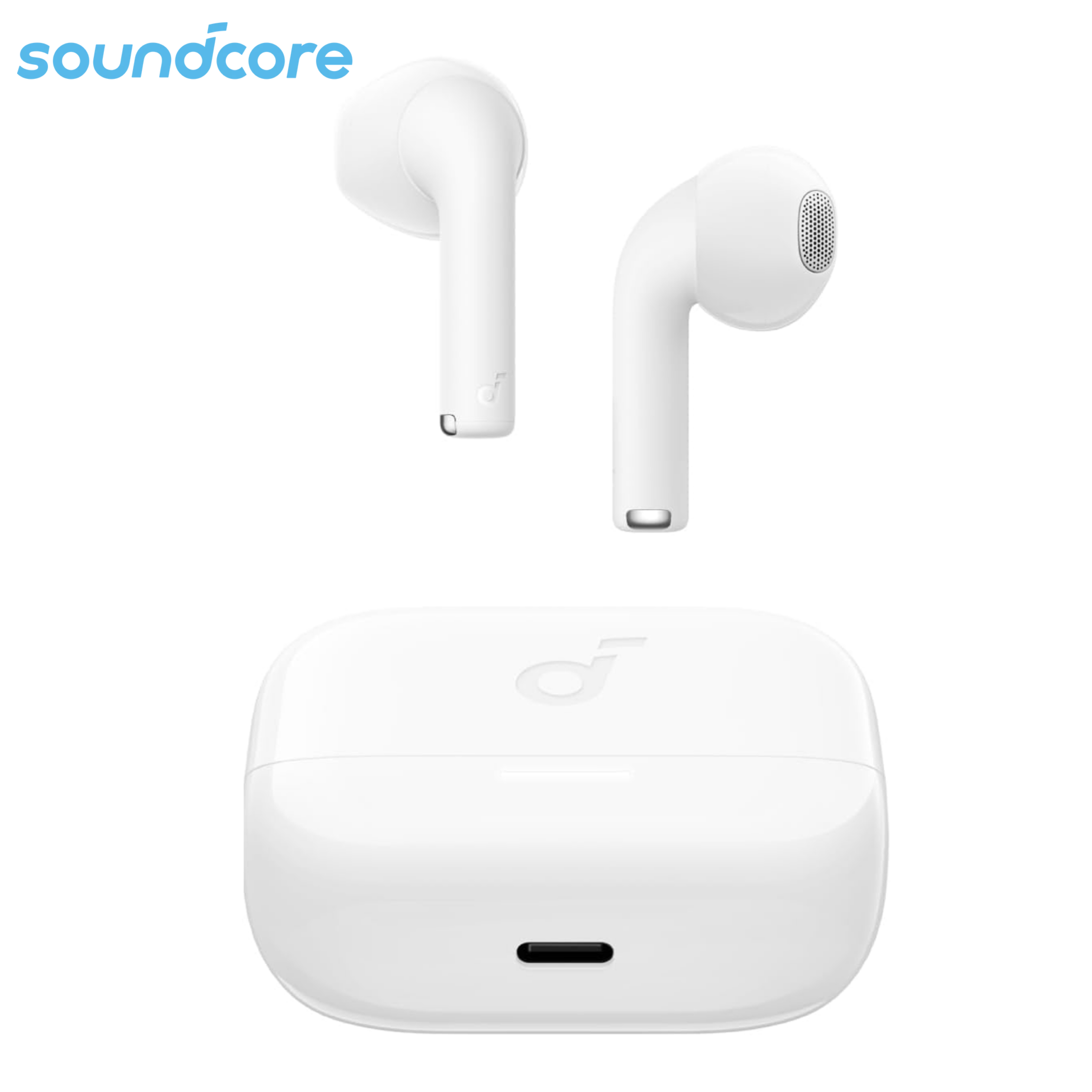 K20i Semi-In-Ear Earbuds White