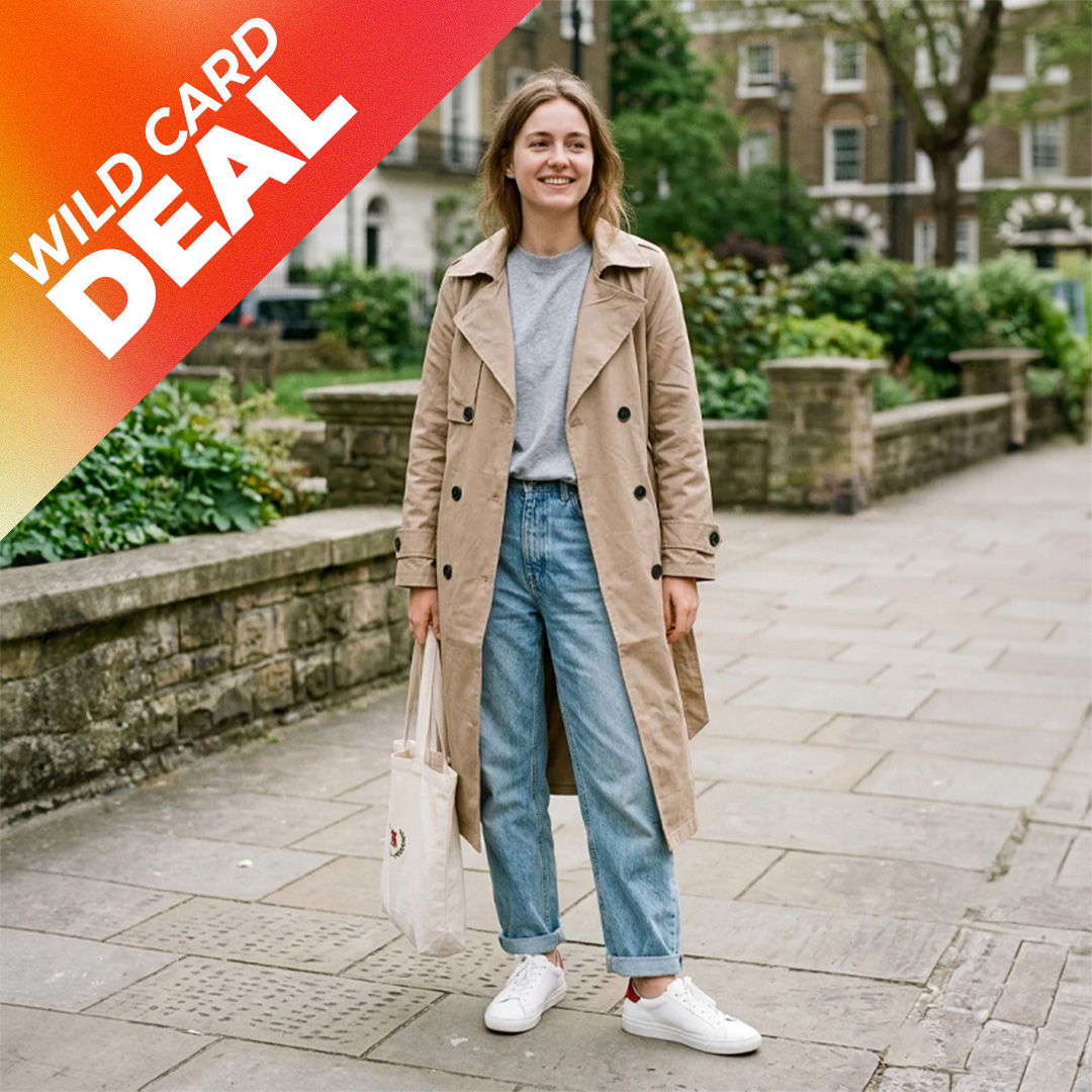 Ladies Long Trench Coat