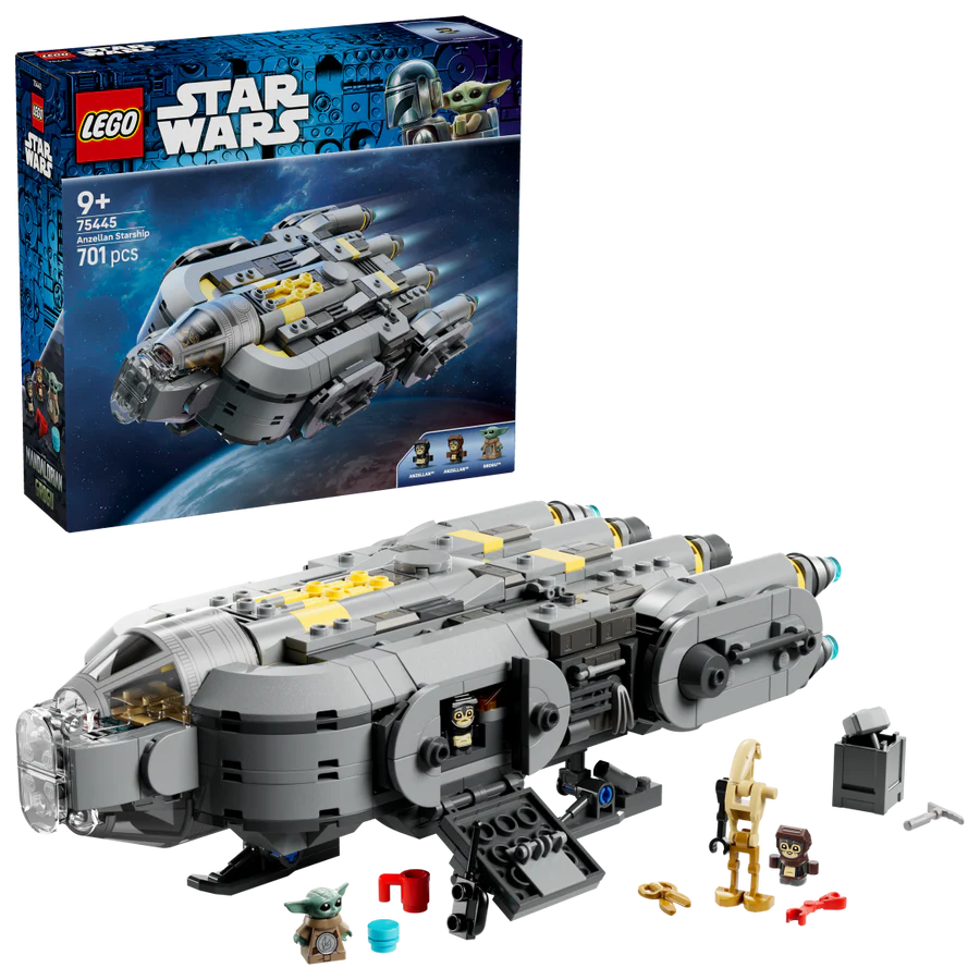 20% off on LEGO 701-Pieces Anzellan Starship | OneDayOnly