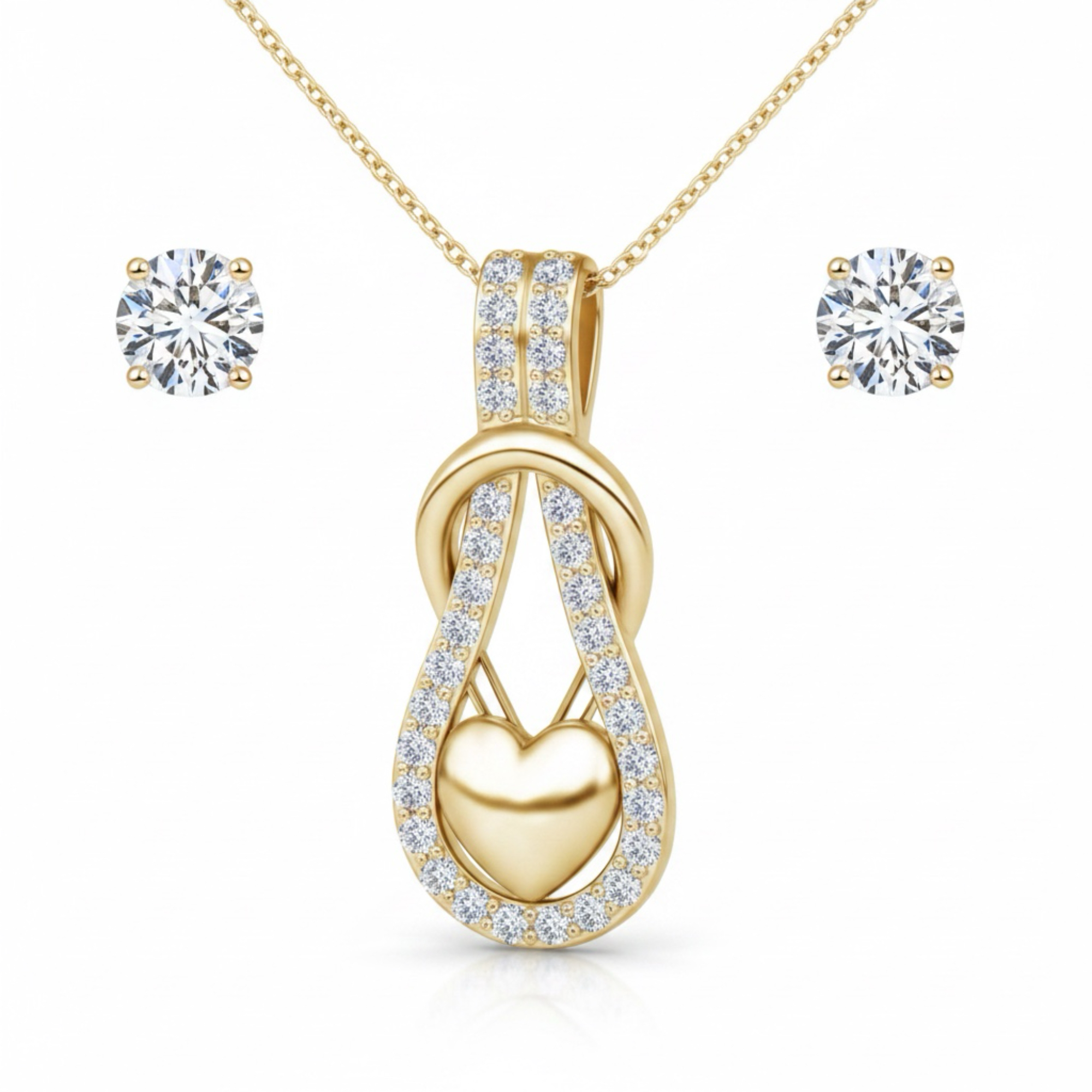 Beverly Necklace and Earrings Set