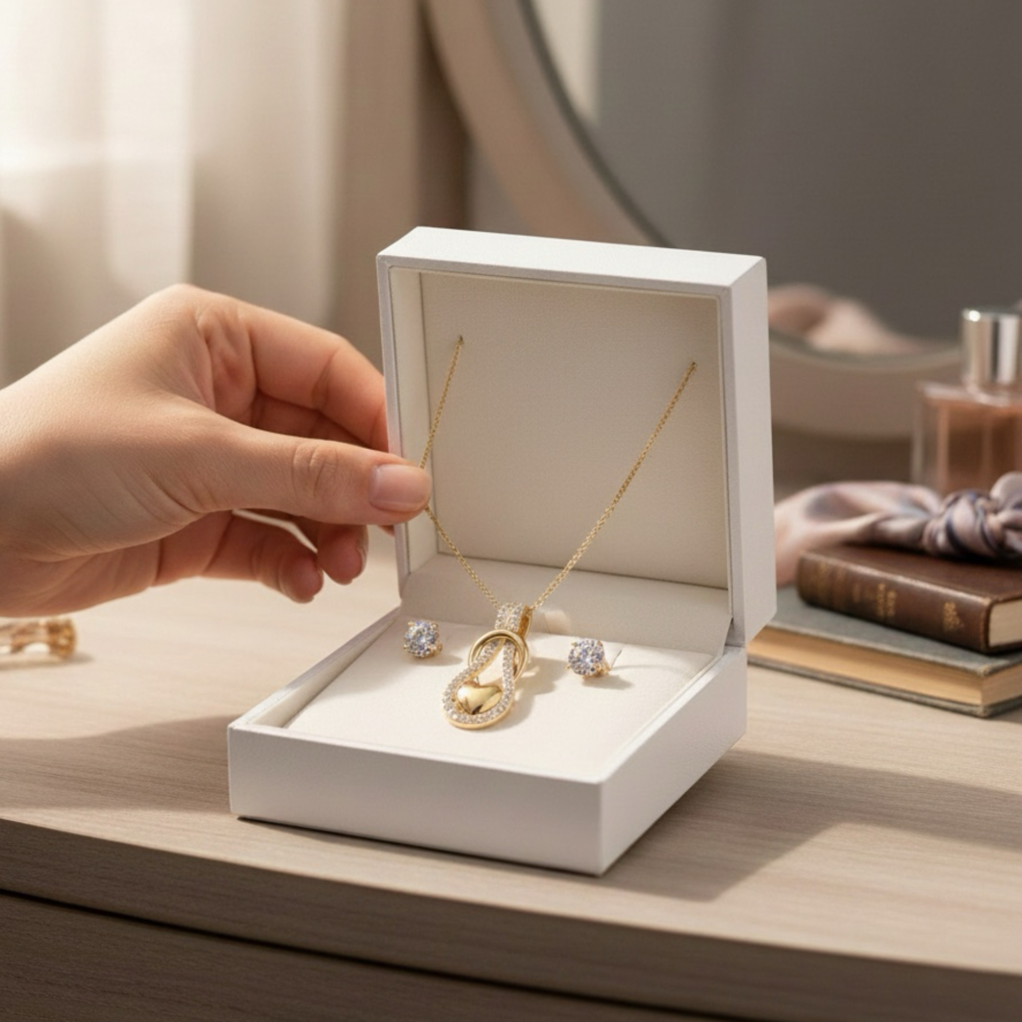 63% off on Civetta Spark Beverly Jewellery Set | OneDayOnly