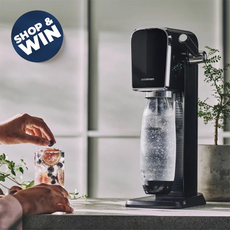 Art Black Sparkling Water Machine