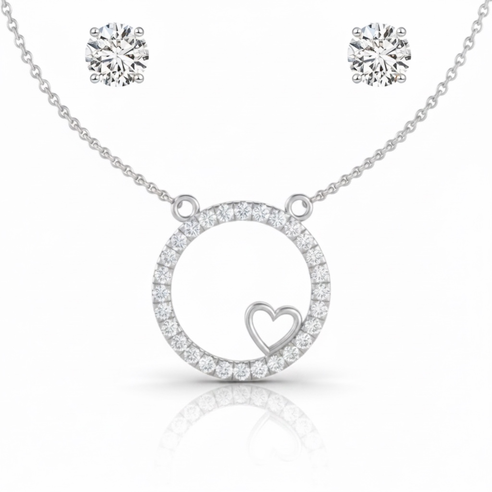 Love Heart Jewellery Set