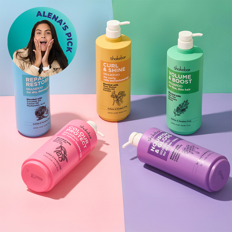 2-Piece 1L Shampoo and Conditioner Set