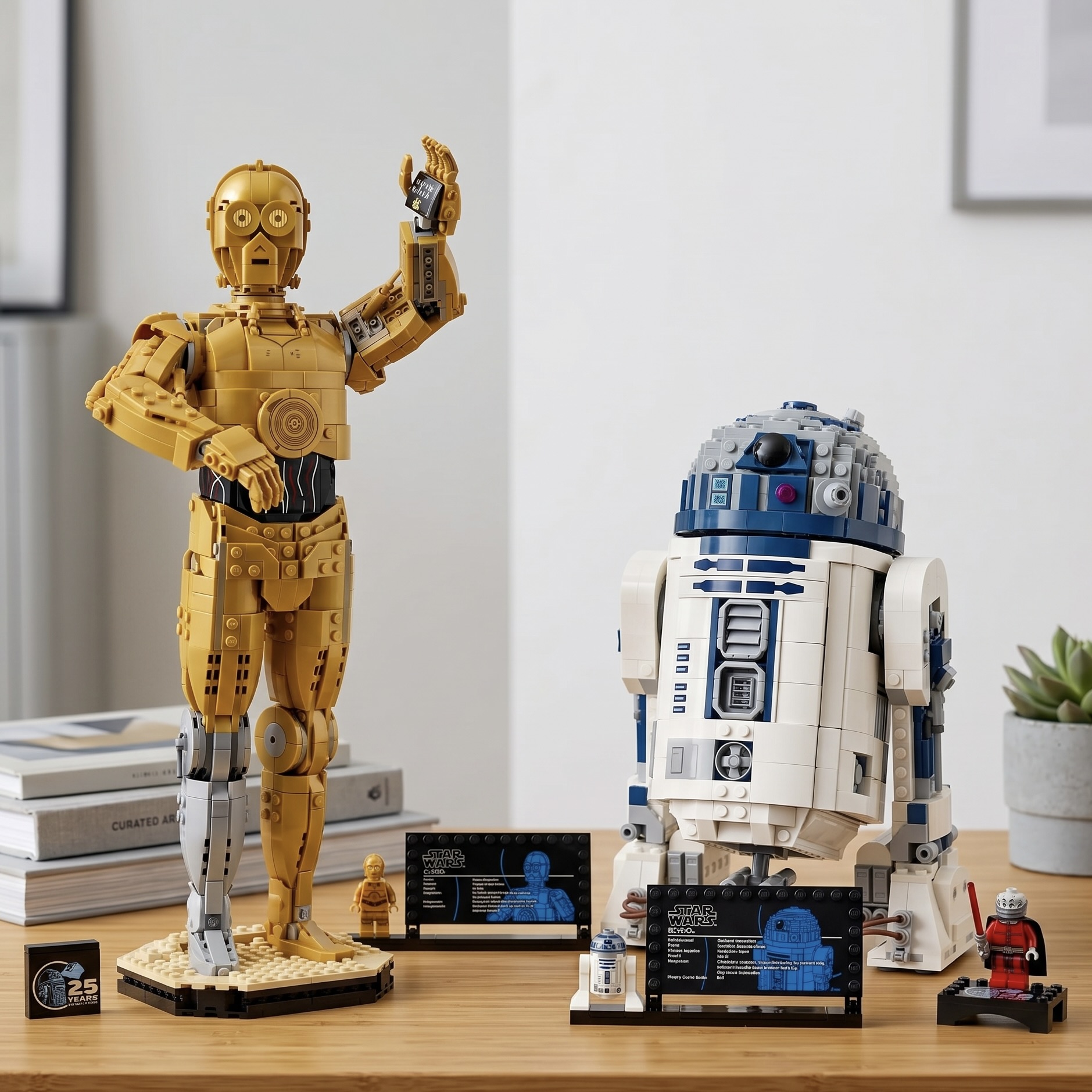 1050-Piece Star Wars™ R2-D2™ and 1138-Piece C-3PO™ Bundle