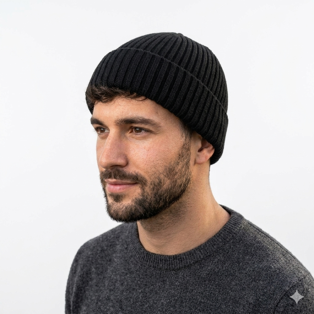 Unisex Ribbed Beanie