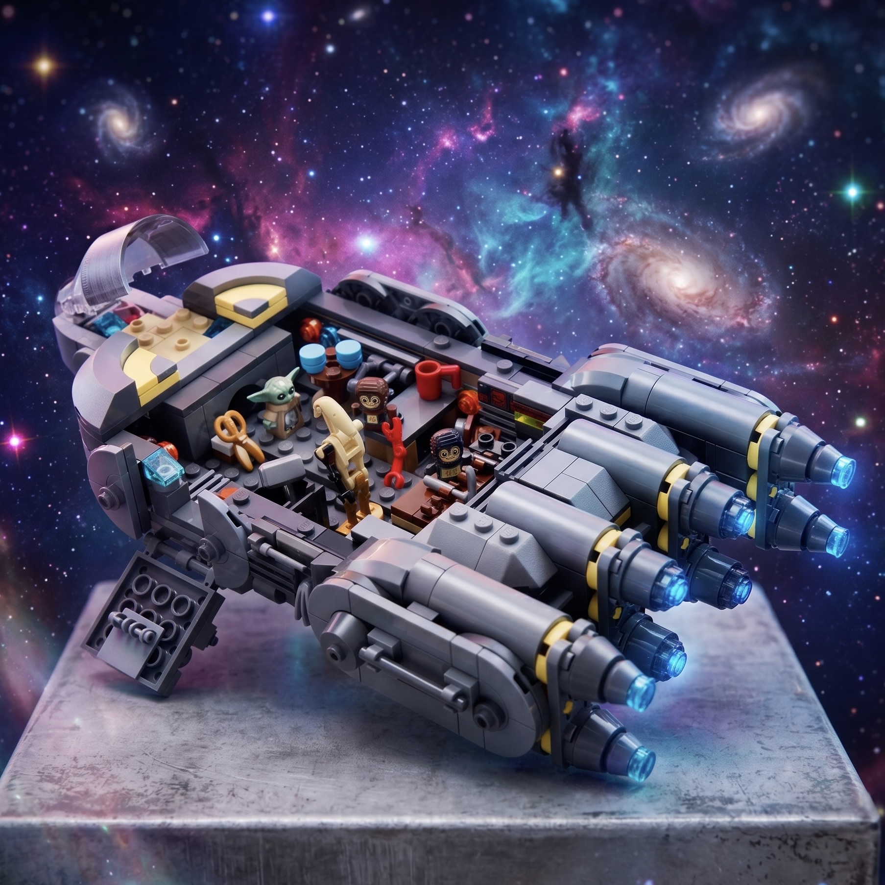 701-Pieces Star Wars™ Anzellan Starship