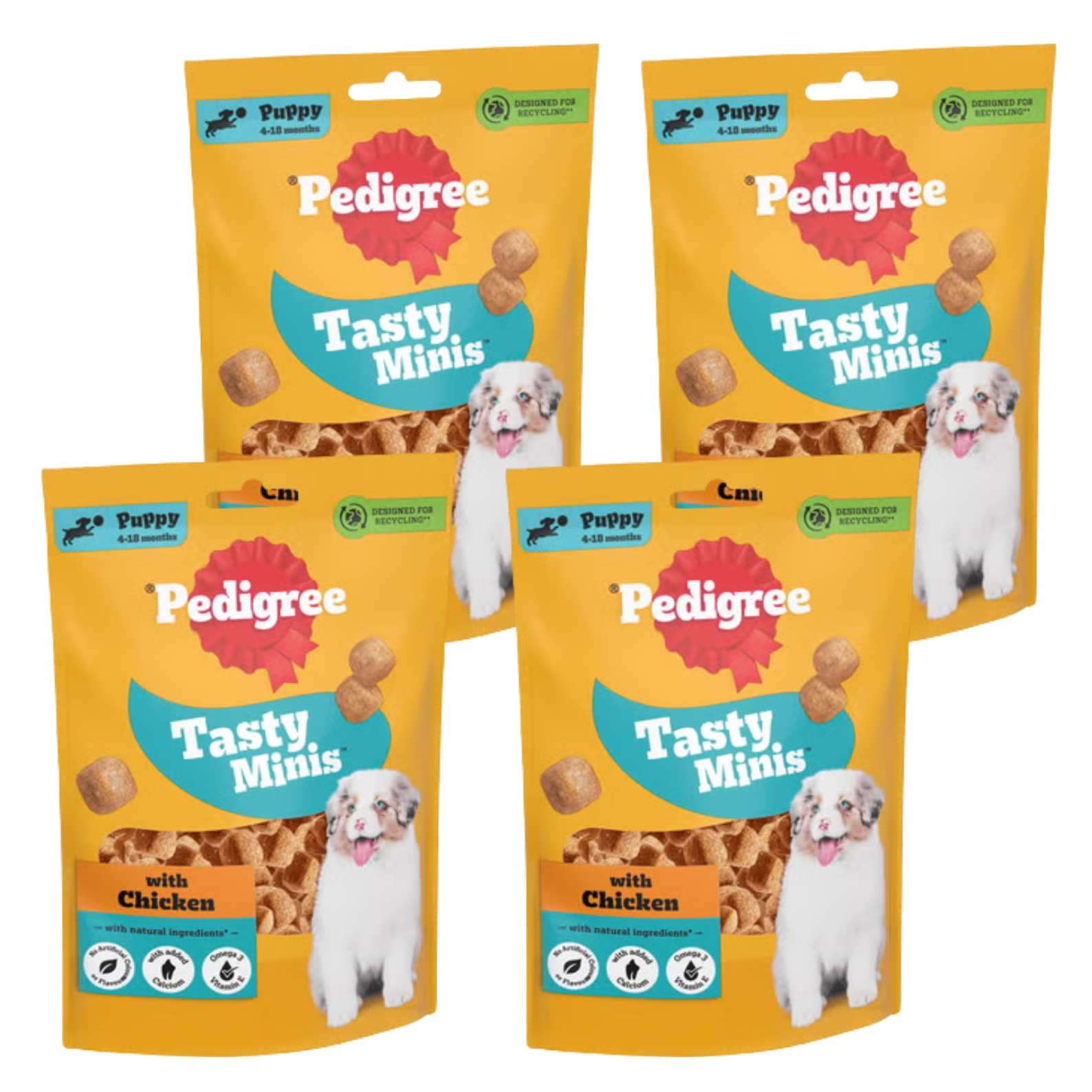 Puppy Chicken 125g - Bundle Contents