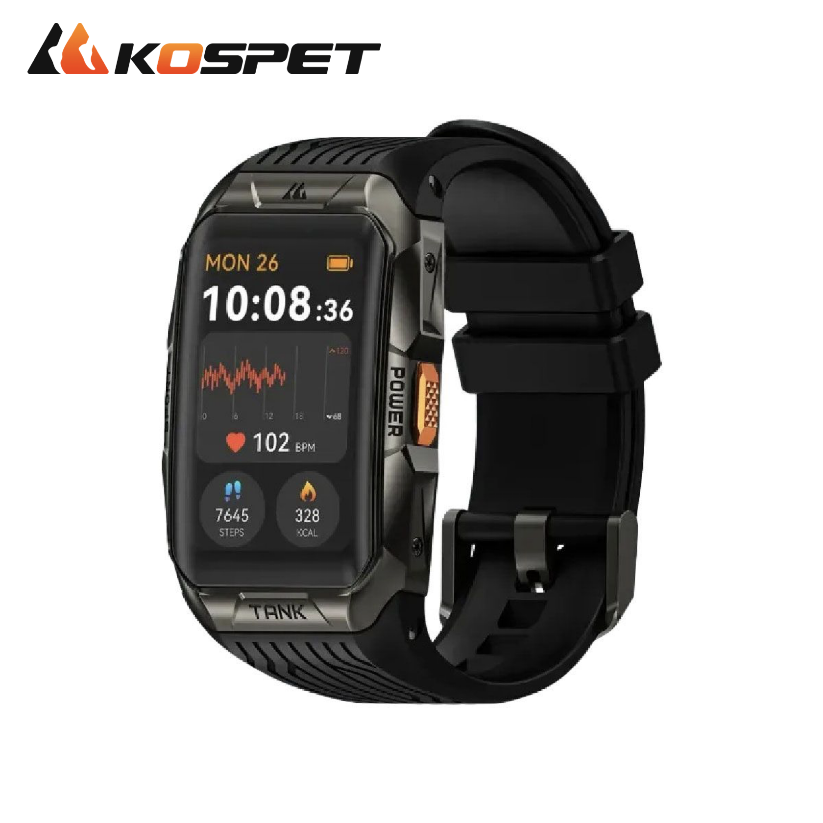 1.64" Tank X2 Ultra Rugged Smart Watch
