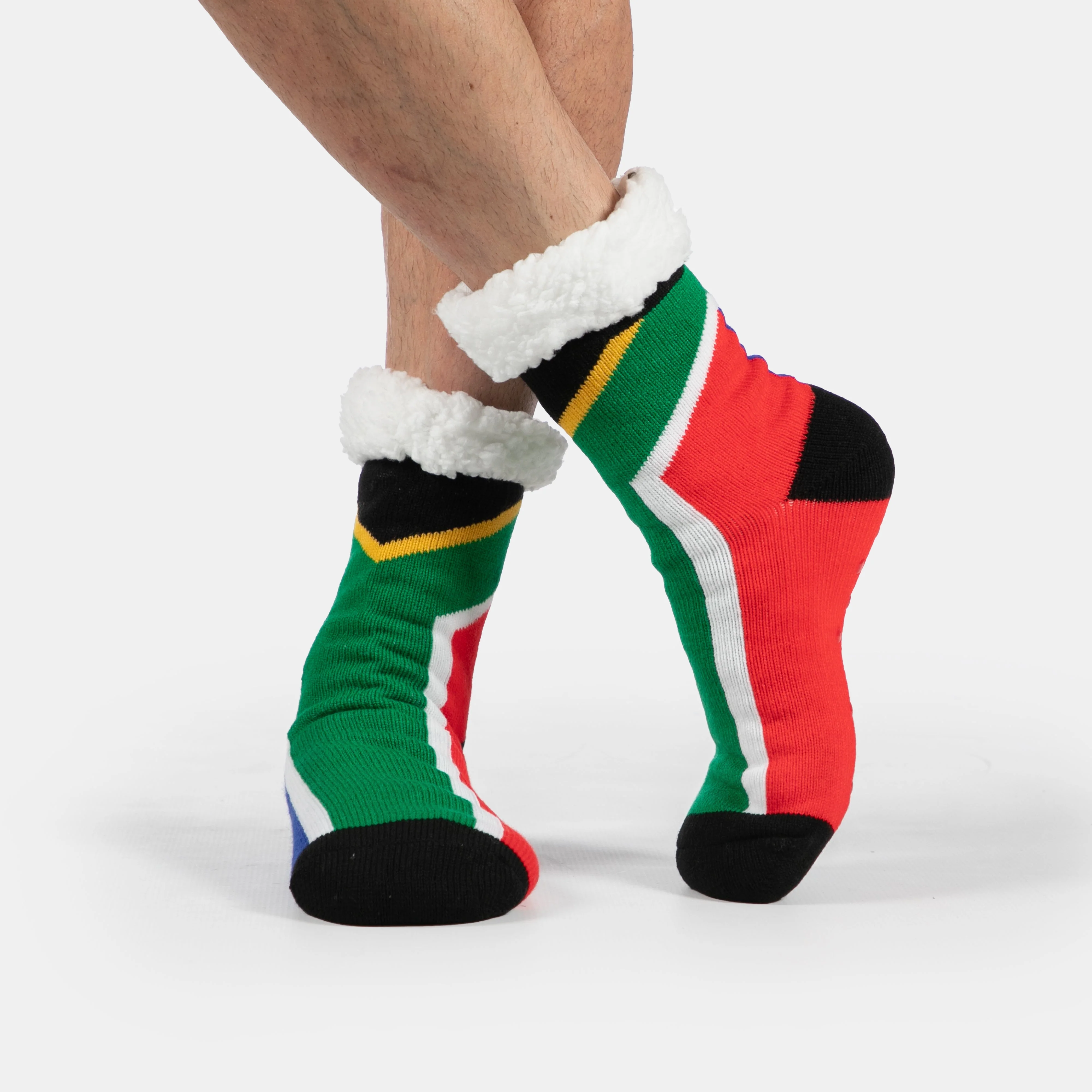 2x South African Slipper Socks