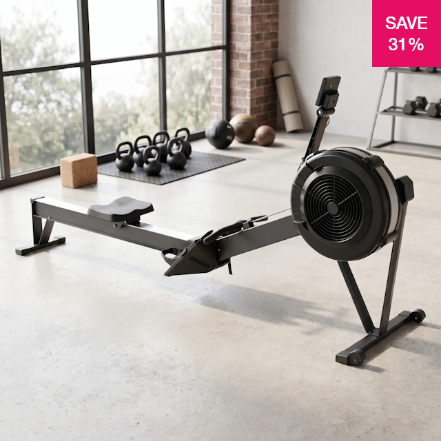 Light Commercial Rowing Machine 31% off on i-Fitness Lite Commercial Air Rower | OneDayOnly