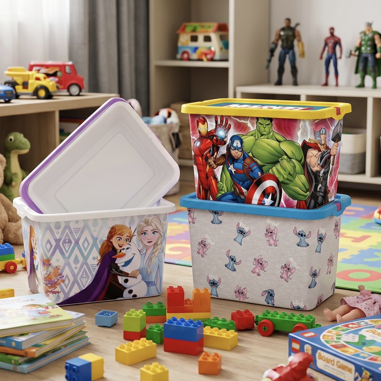 Plastic Storage Click Box