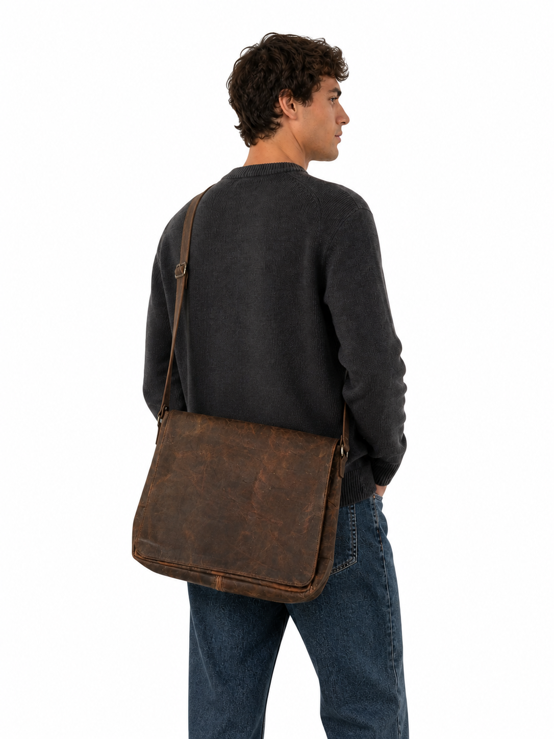 45% off on Genuine Leather Laptop Bag | OneDayOnly