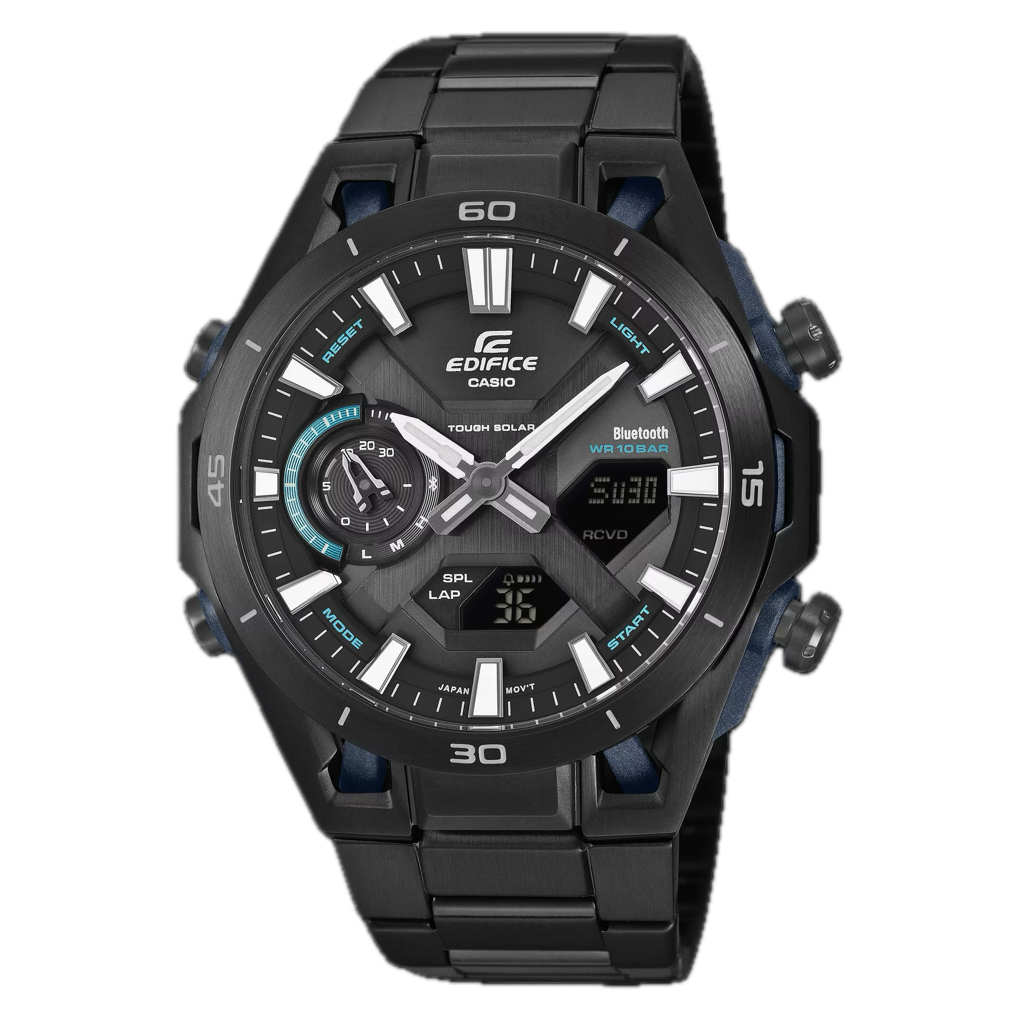 Men's Edifice Bluetooth Solar Racing Inspired Chronograph Watch